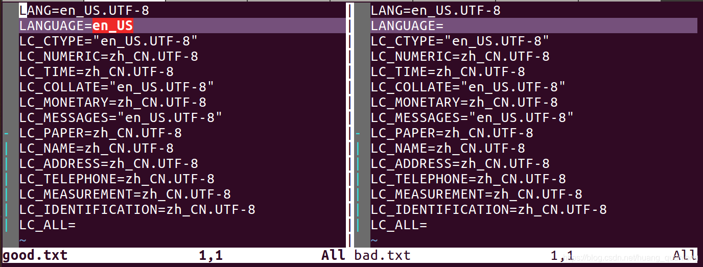 错误的locale设置导致Impala crash