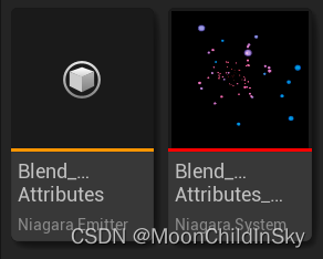 Particle system in Niagara - ue5
