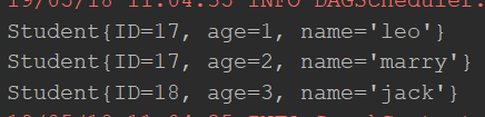 使用反射的方式将RDD转换为DataFrame