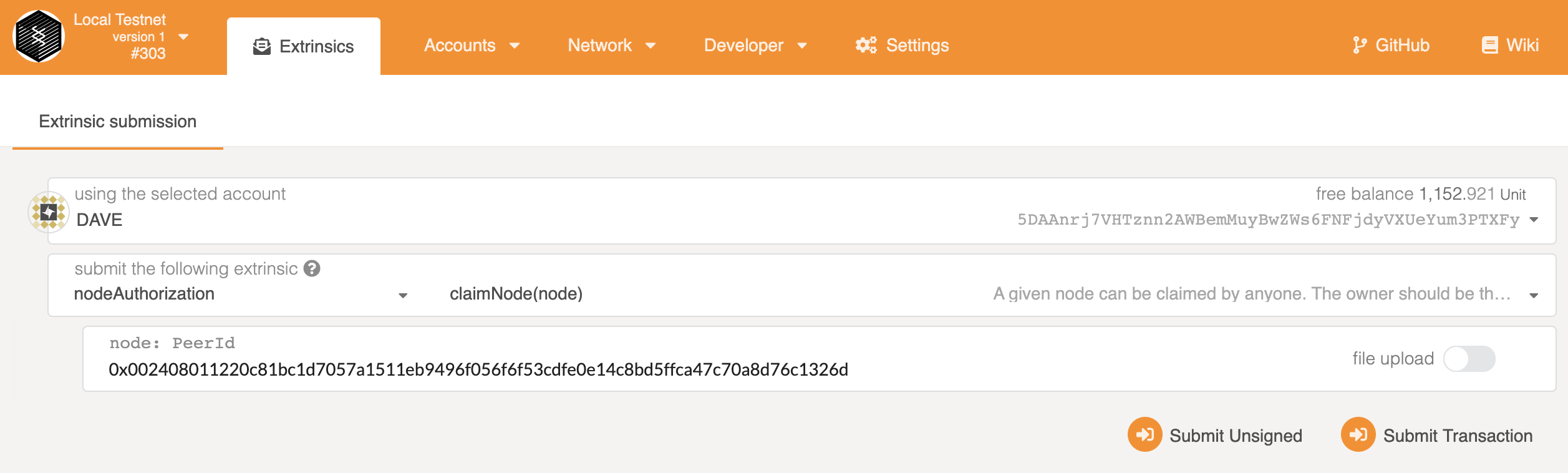 104 polkadot substrate : 许可网络