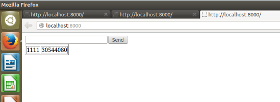 Using tornado to realize local chat room