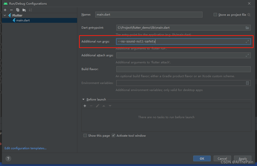 Error: Cannot run with sound null safety, because the following dependencies don‘t support null safe
