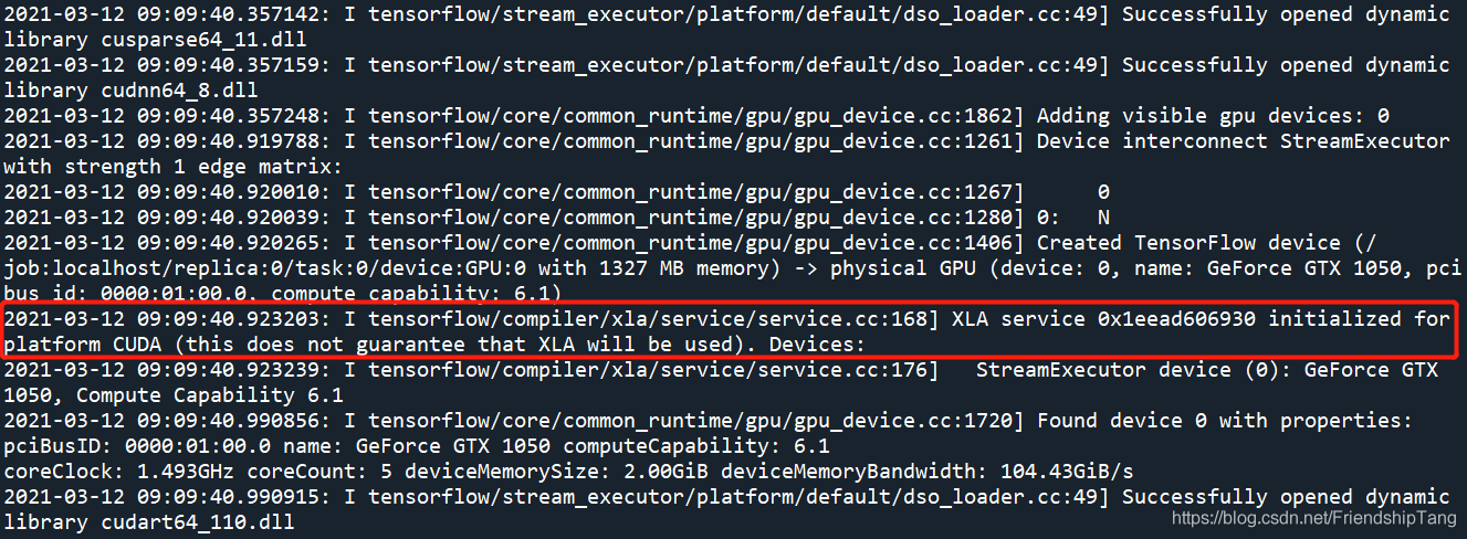 [error] solution: not creating XLA devices, TF_ xla_ enable_ xla_ devices not set
